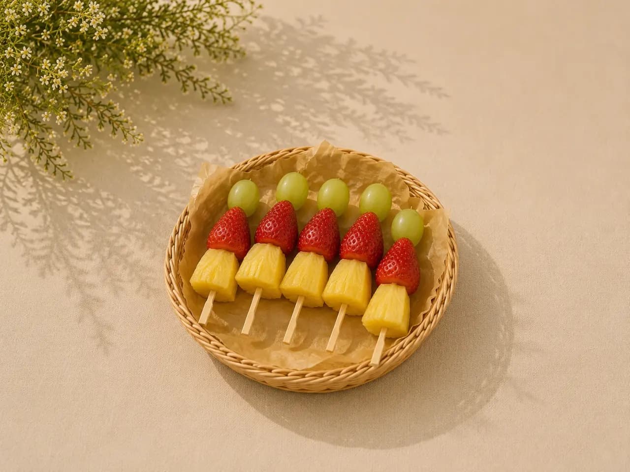 Brochettes de Fruits