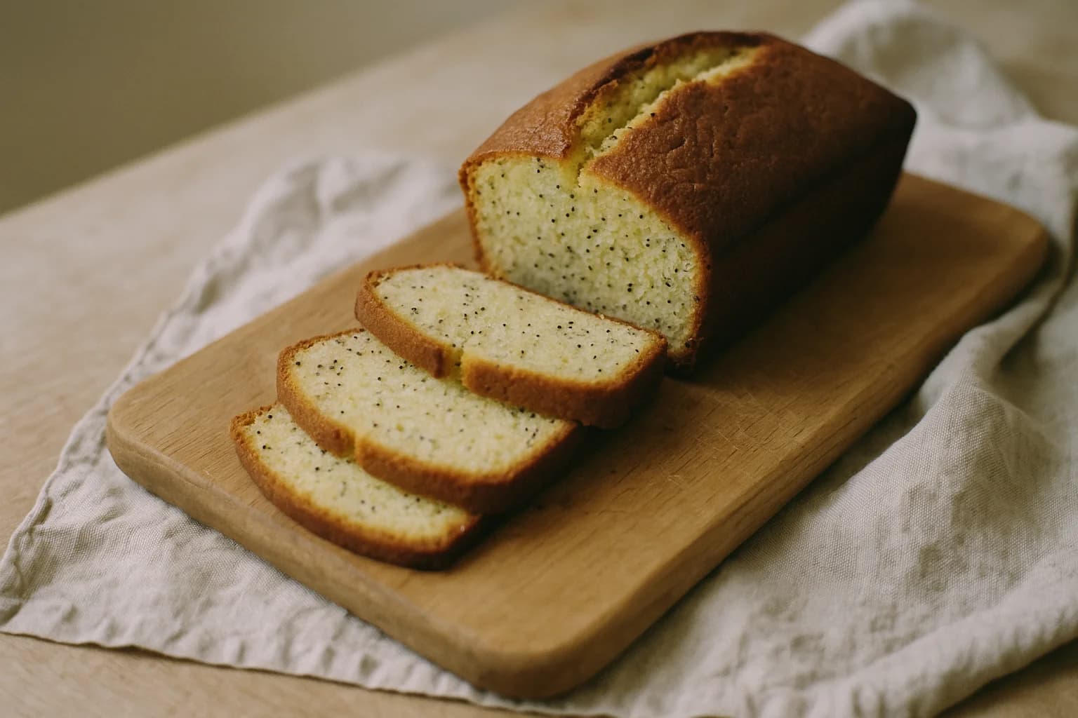 Cake Citron Pavot