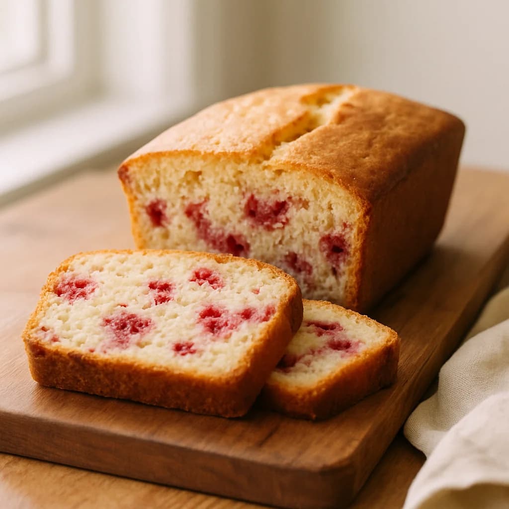 Cake framboise maison