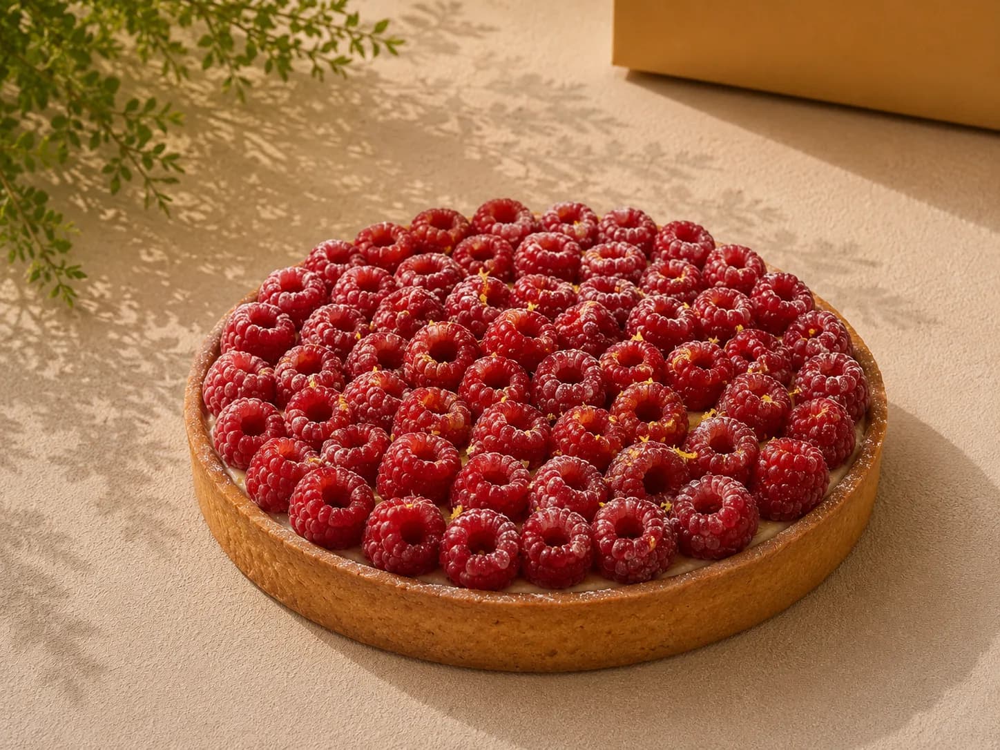 Grande Tarte aux Framboises