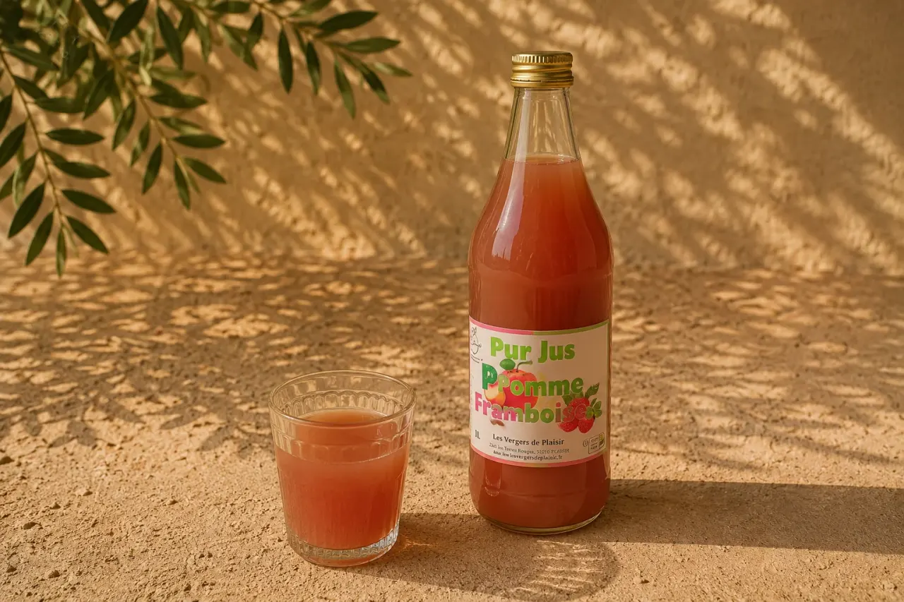 Jus de Pomme-Framboise