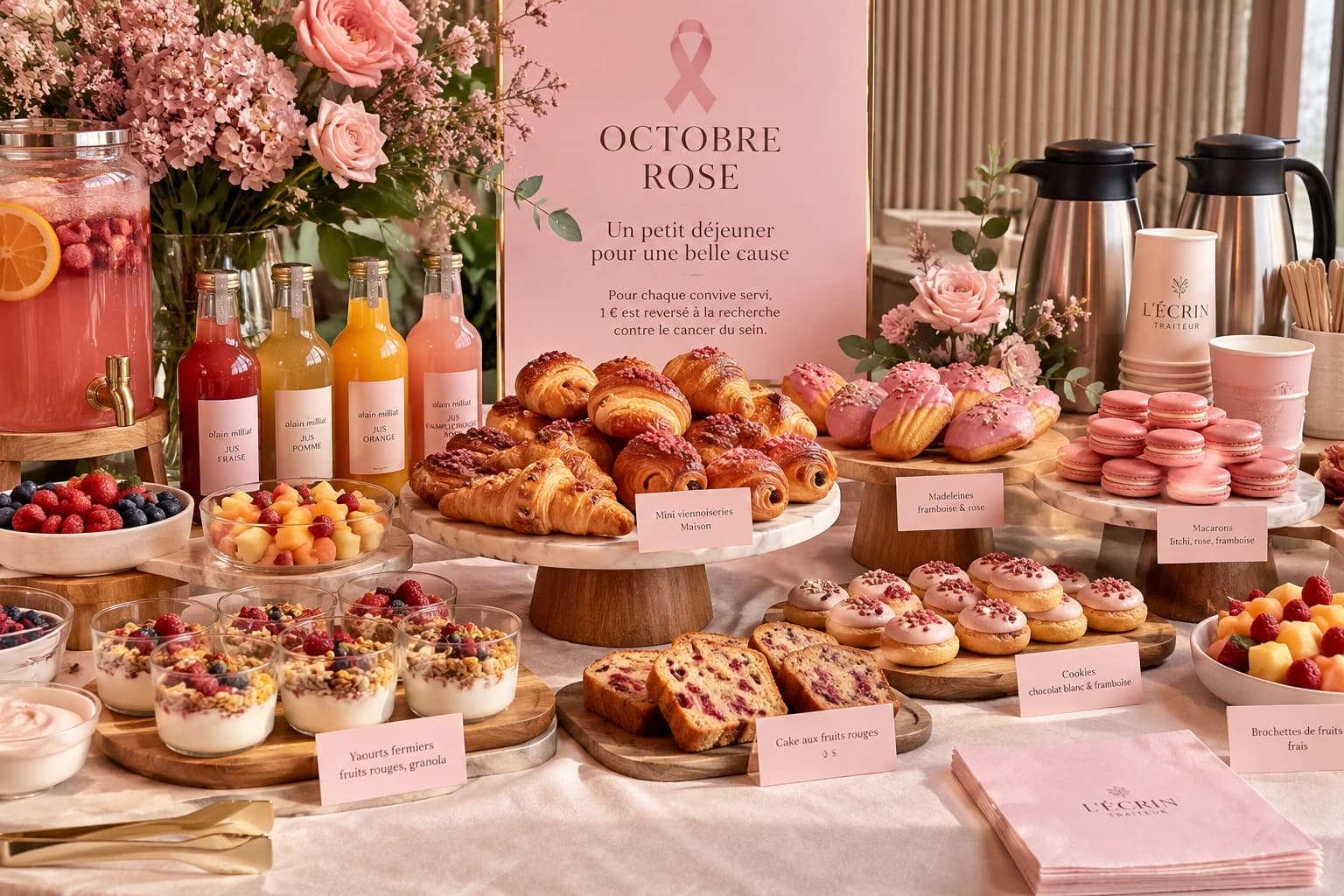 Séminaire Octobre Rose en entreprise à Paris : marquer la journée d'un geste solidaire