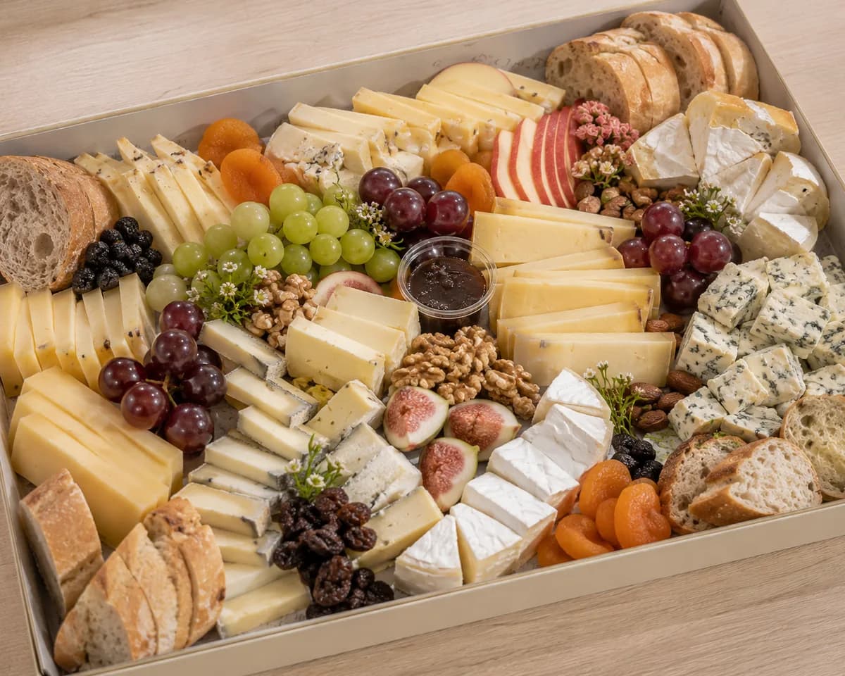 Plateau de fromages affinés