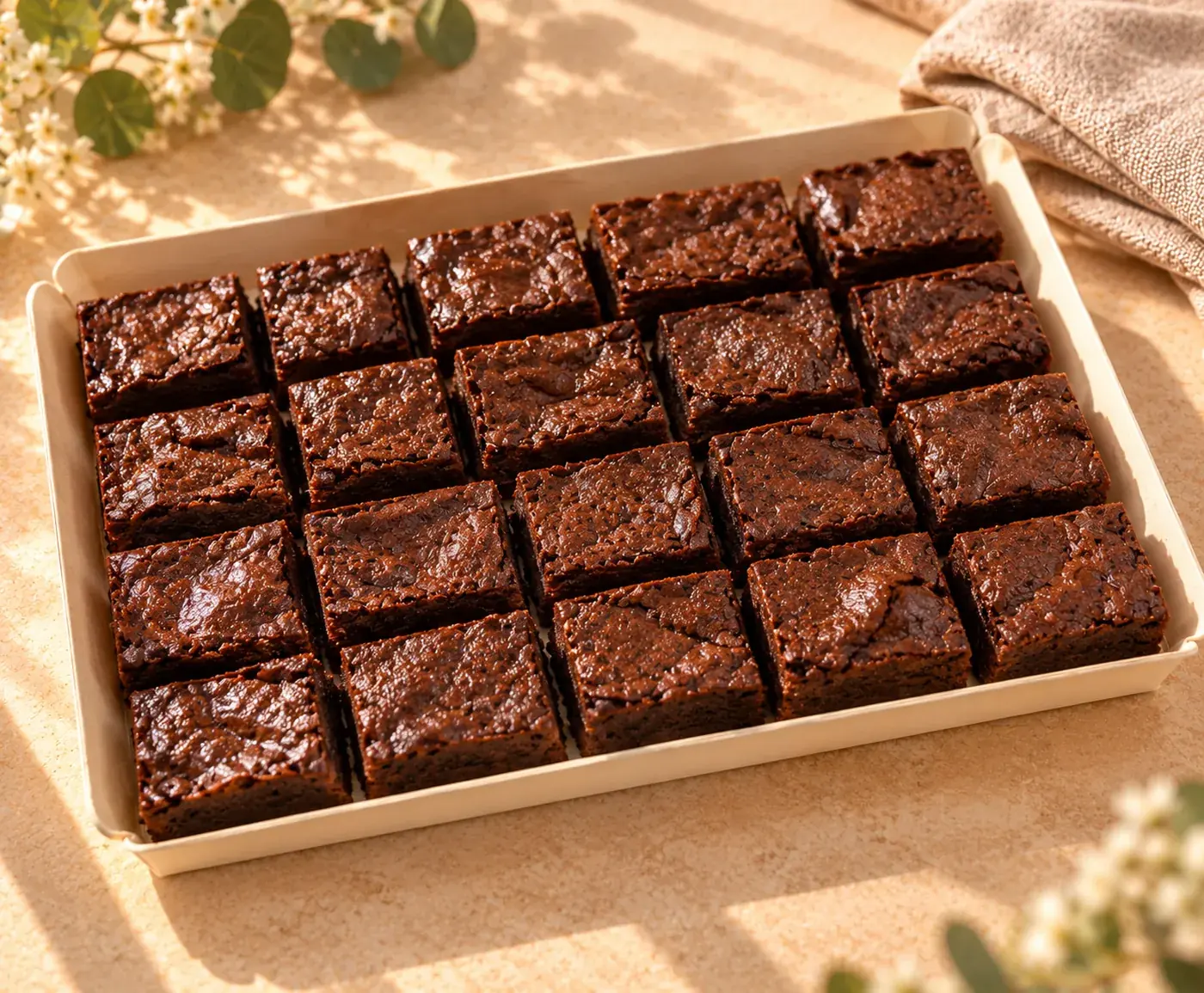 Fudgy brownie