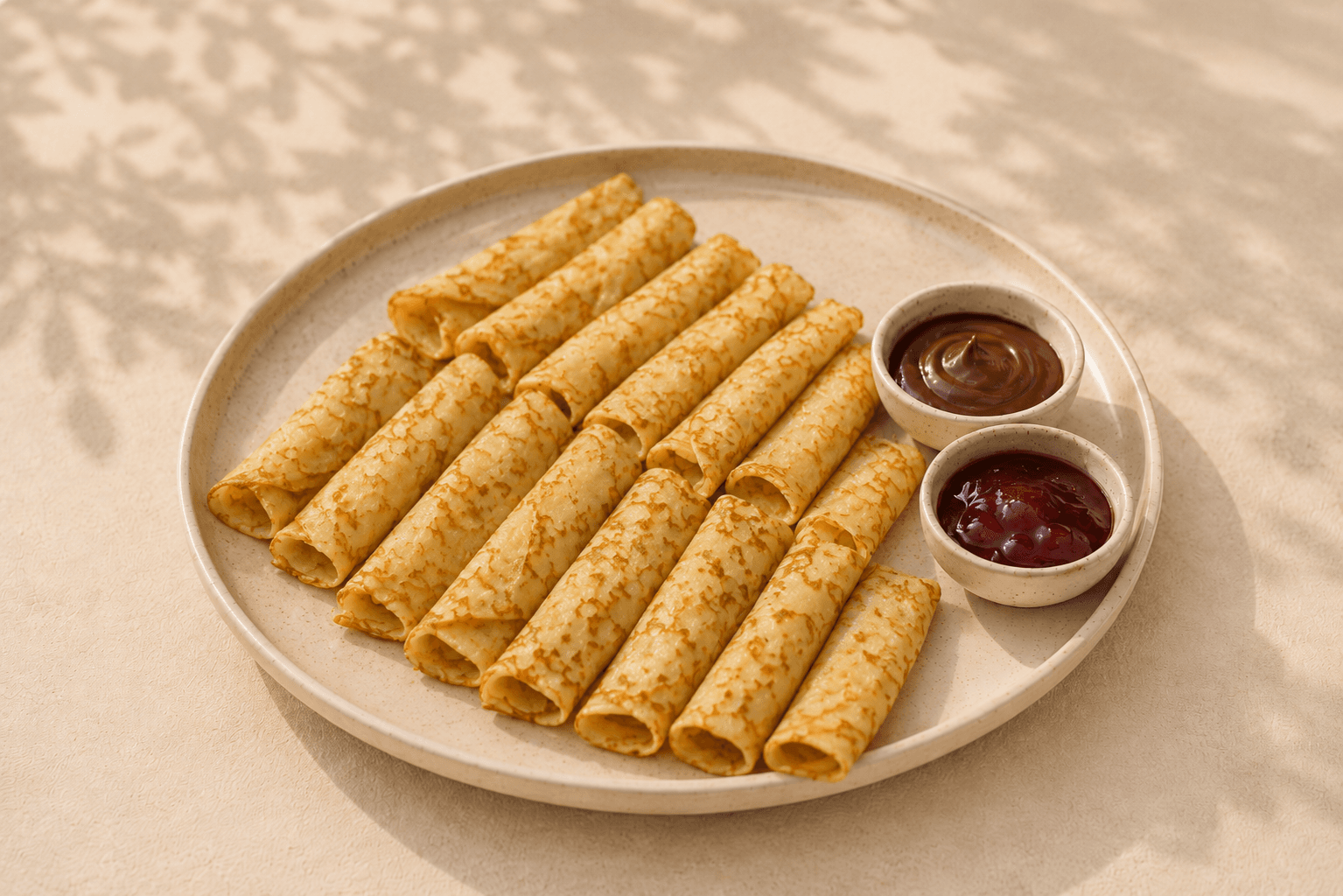 Mini crêpes moelleuses maison
