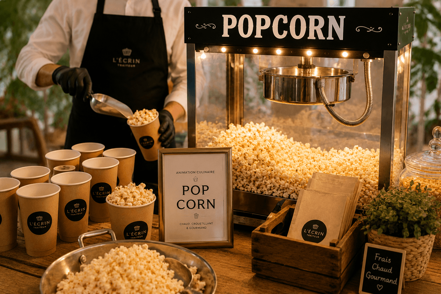 Atelier Pop Corn Sucré
