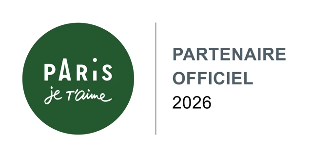 Partenaire officiel Paris je t'aime – Office de Tourisme 2026