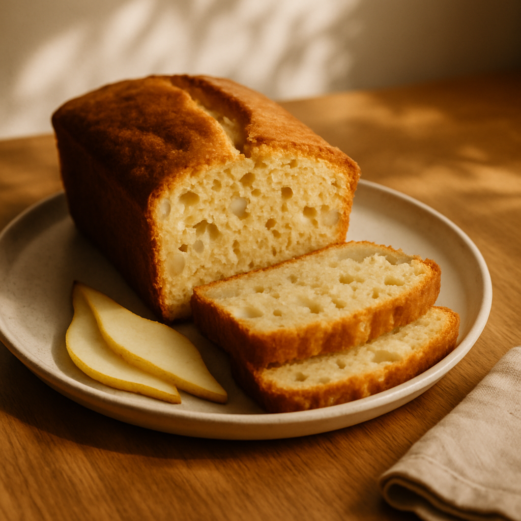Cake poire maison